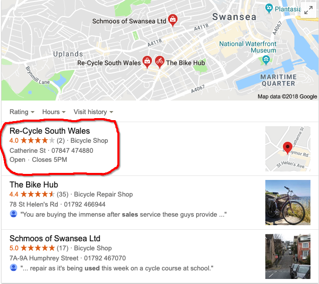 Second hand bikes Swansea