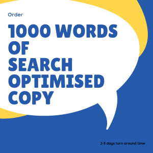 1000 words search optimised copy